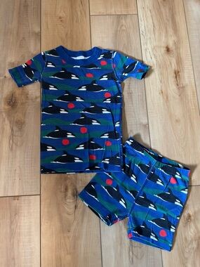 Hanna Andersson Size 5 Shortie Pajamas